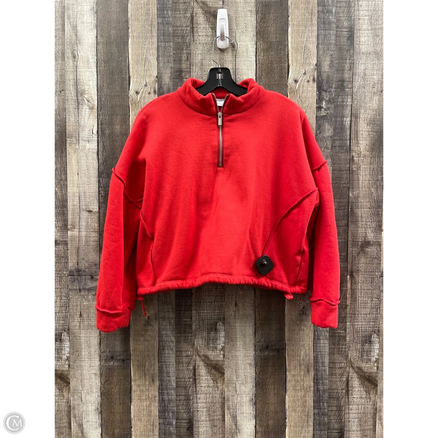 Top Long Sleeve By Lna In Red, Size: Xs
