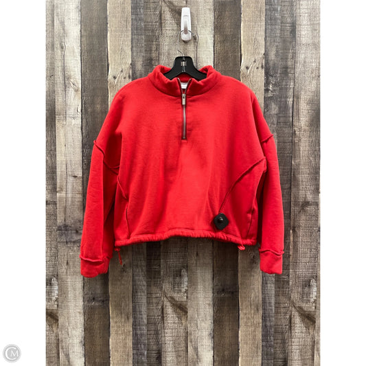 Top Long Sleeve By Lna In Red, Size: Xs