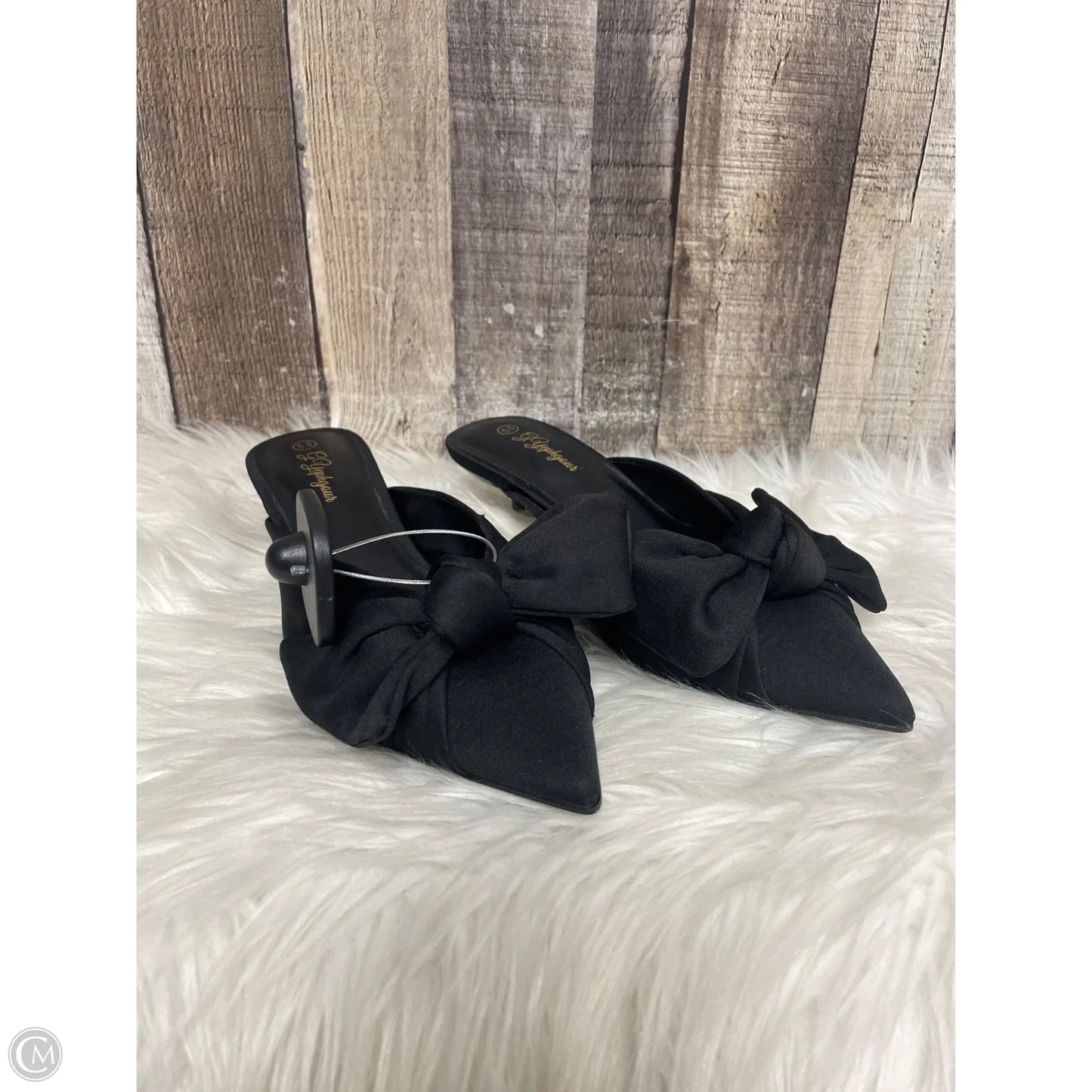 Shoes Heels Kitten By Cme In Black, Size: 5.5