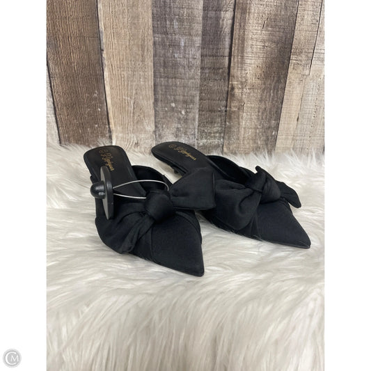 Shoes Heels Kitten By Cme In Black, Size: 5.5