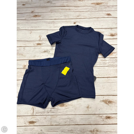 Athletic Shorts 2pc By Shein In Navy, Size: S