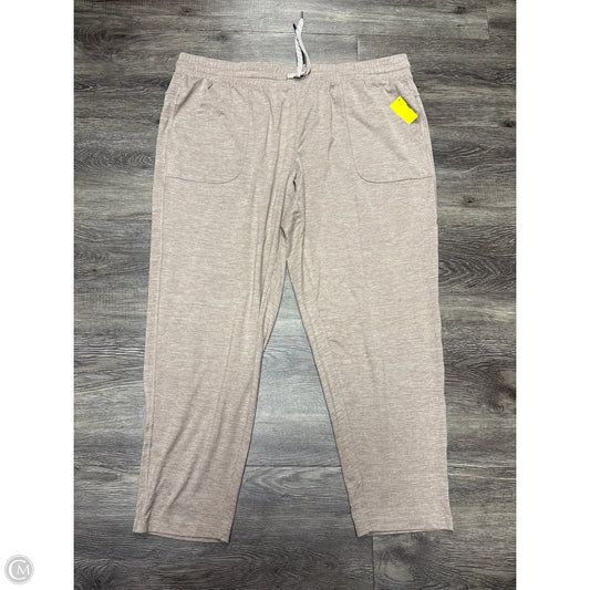 Pants Lounge By Members Mark In Tan, Size: Xxl