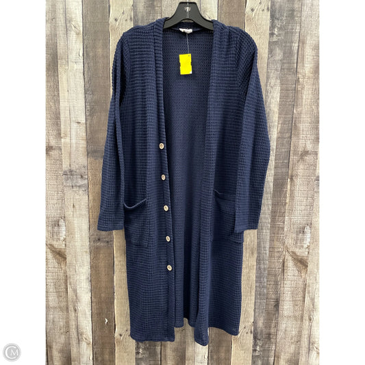 Sweater Cardigan By Bibi In Navy, Size: M