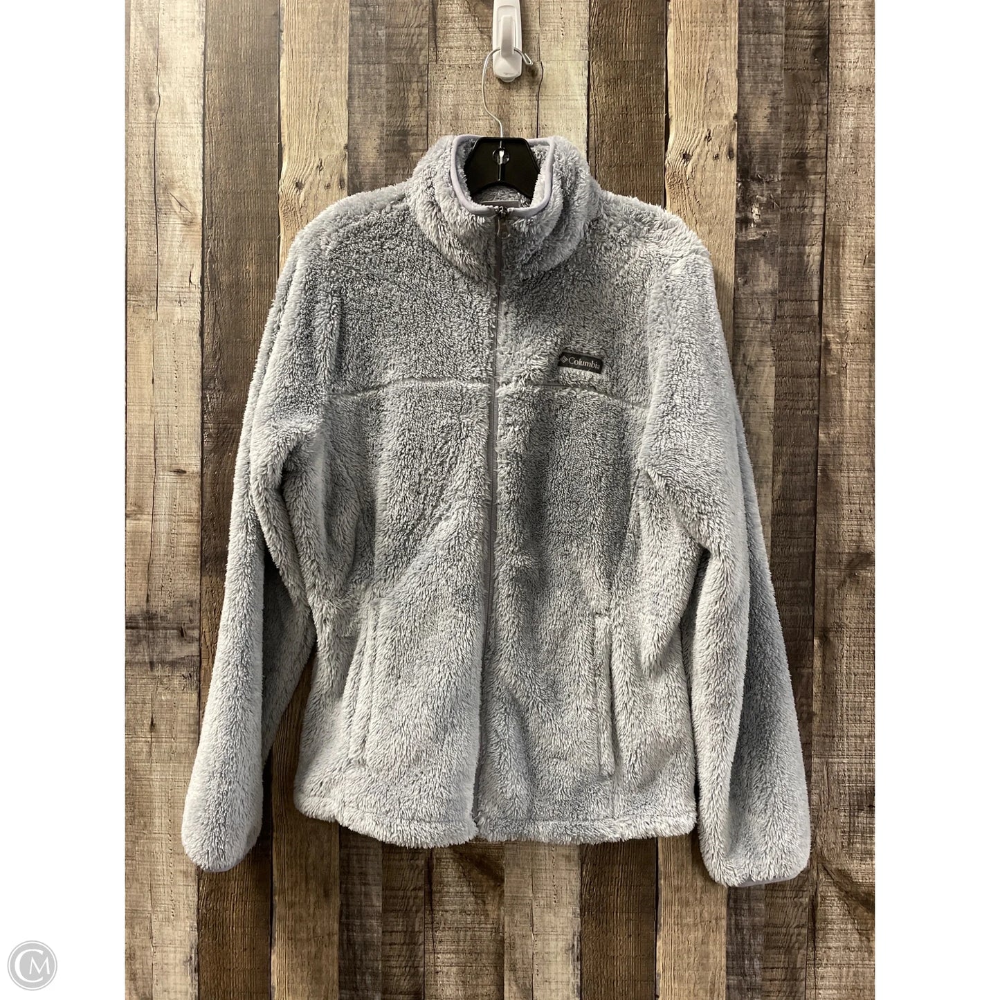 Jacket Fleece By Columbia In Blue, Size: M