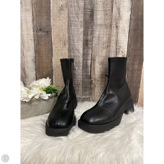 Boots Ankle Heels By Wild Fable In Black, Size: 10