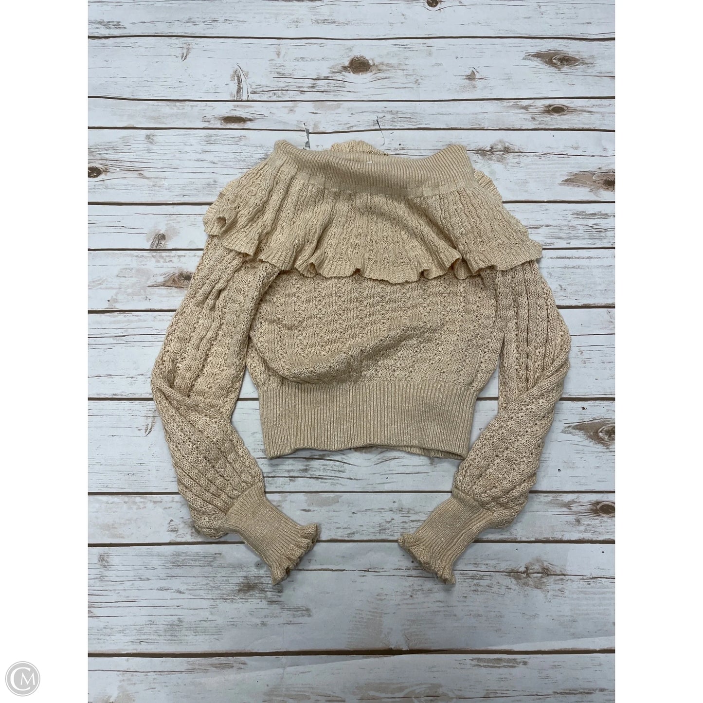 Sweater By Free People In Ivory, Size: S