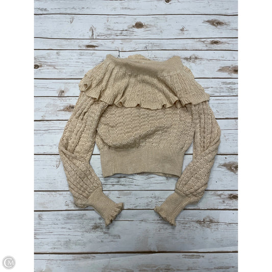 Sweater By Free People In Ivory, Size: S