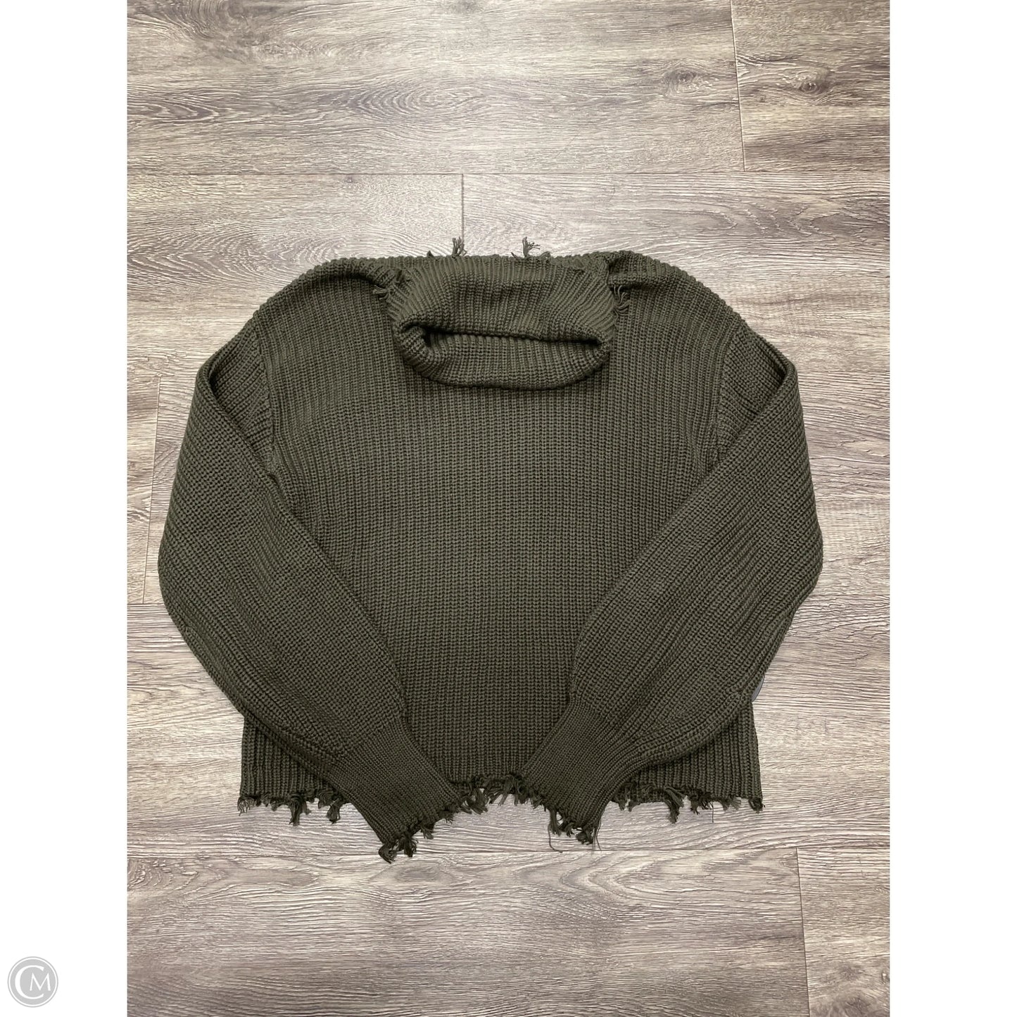 Sweater By 525 In Green, Size: S