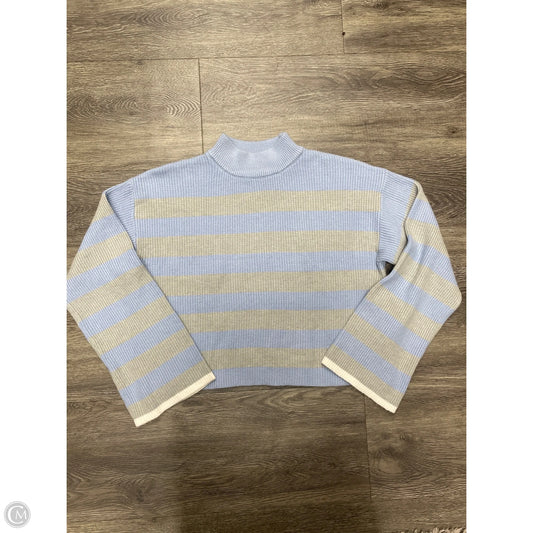 Sweater By Sincerely Jules In Blue & Tan, Size: L