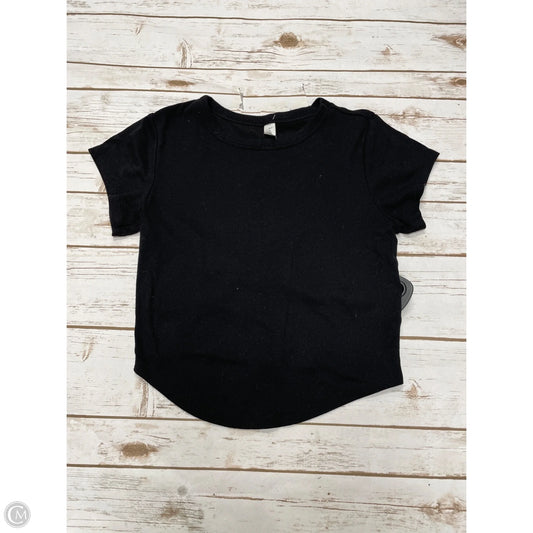 Top Short Sleeve By Old Navy In Black, Size: M