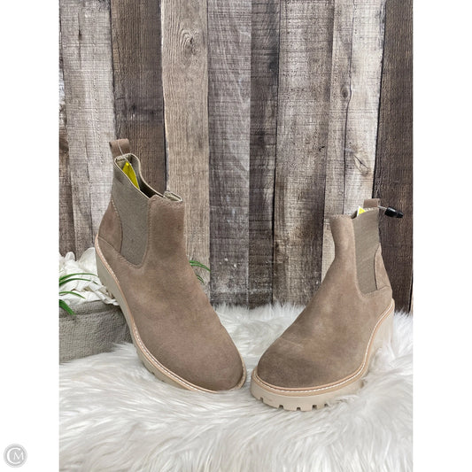 Boots Ankle Heels By Dolce Vita In Tan, Size: 8.5