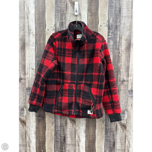 Jacket Fleece By The North Face In Black & Red, Size: M