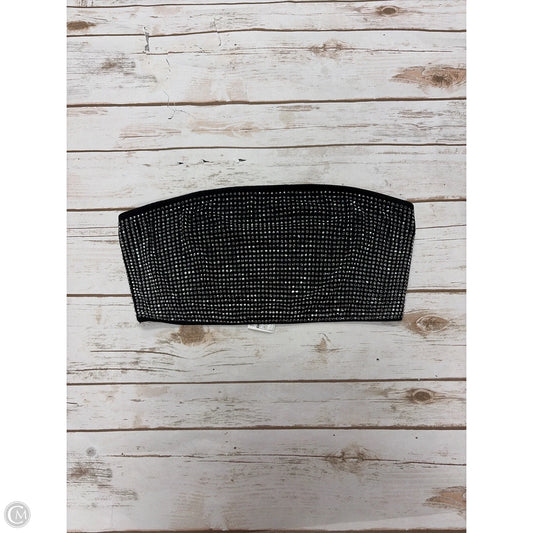 Top Sleeveless By Cmf In Silver, Size: L