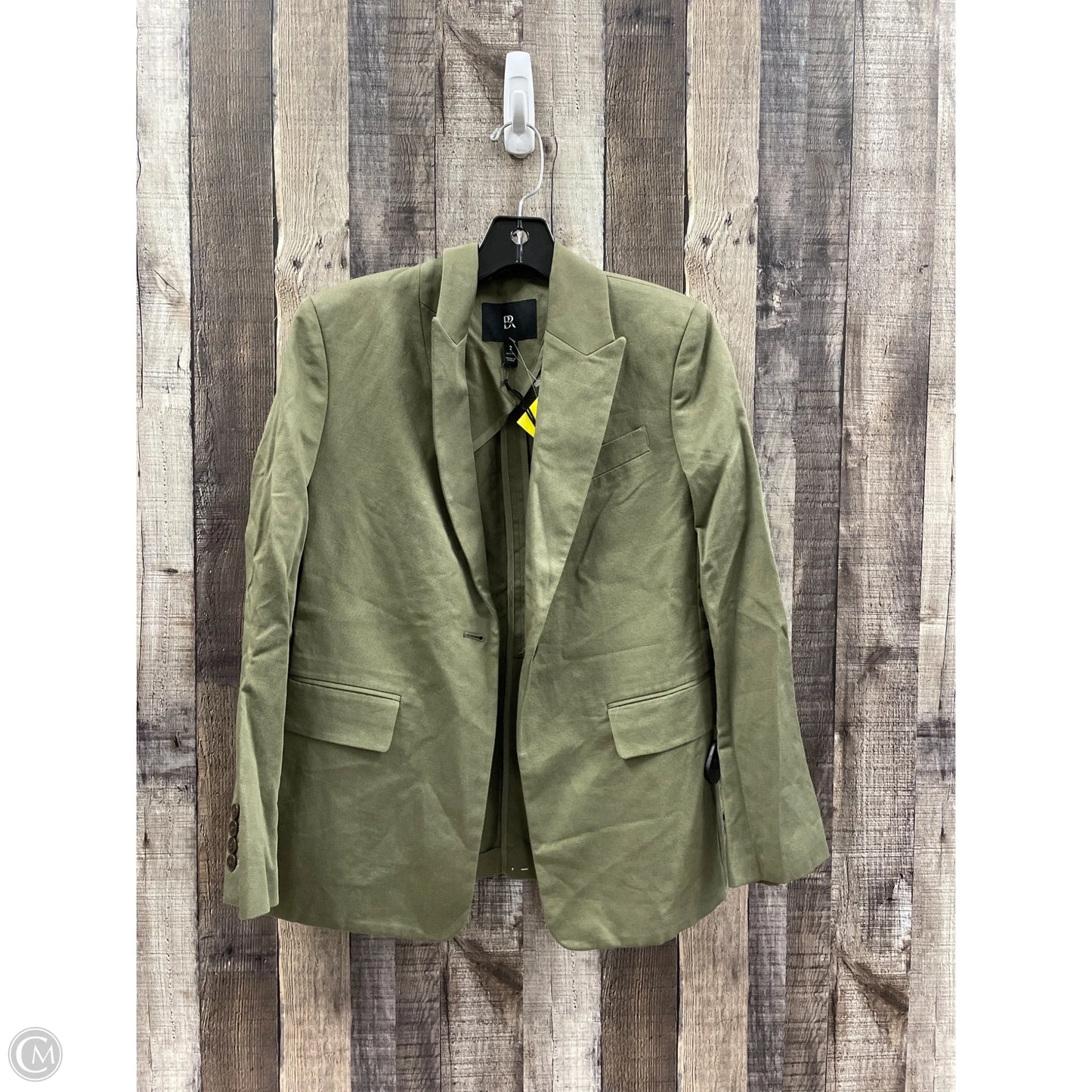 Blazer By Banana Republic In Green, Size: Xs