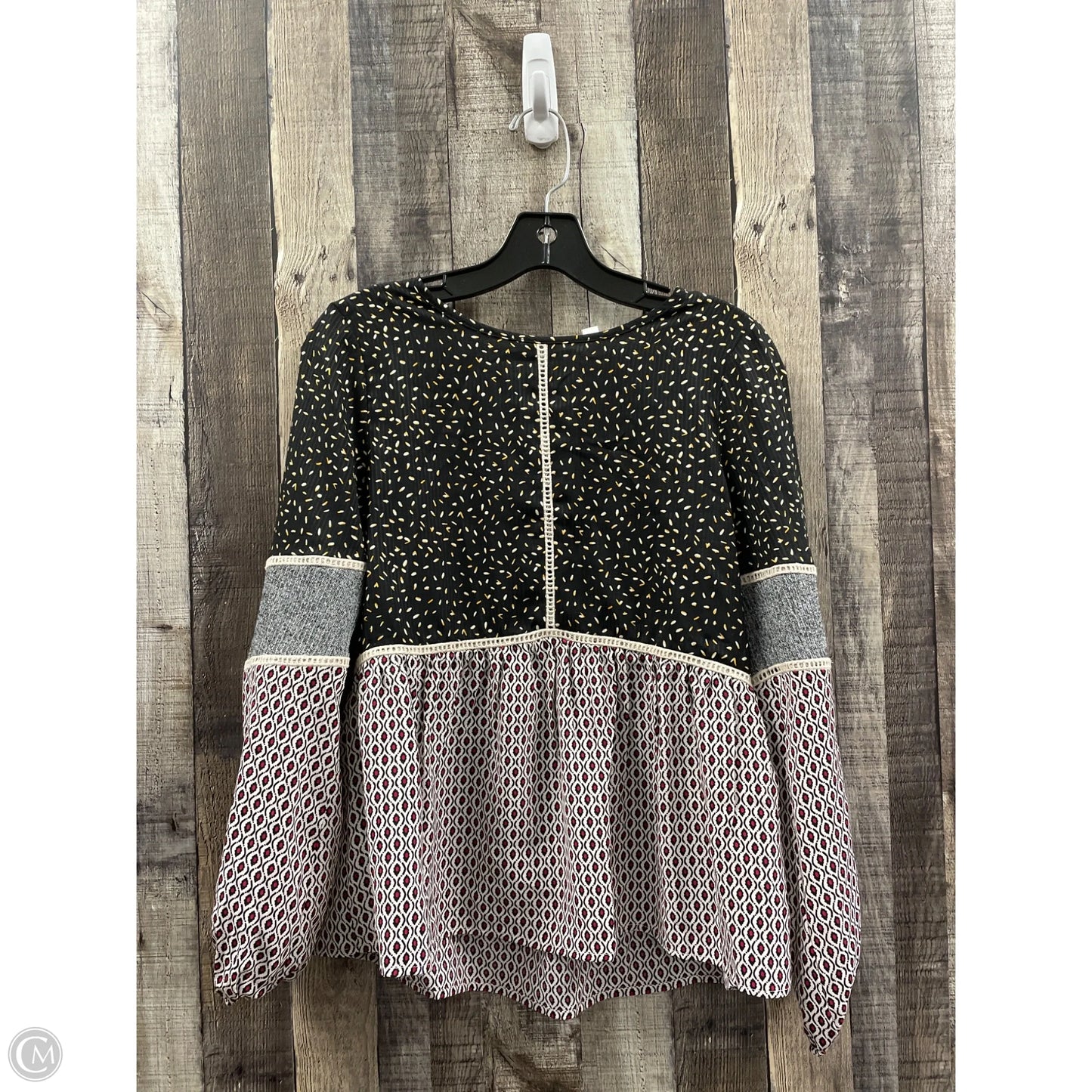 Top 3/4 Sleeve By Thml In Multi-colored, Size: Xs