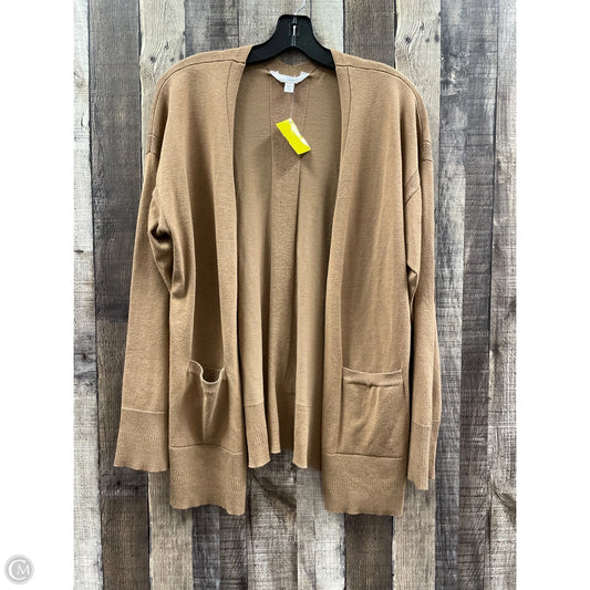 Cardigan By Time And Tru In Brown, Size: L