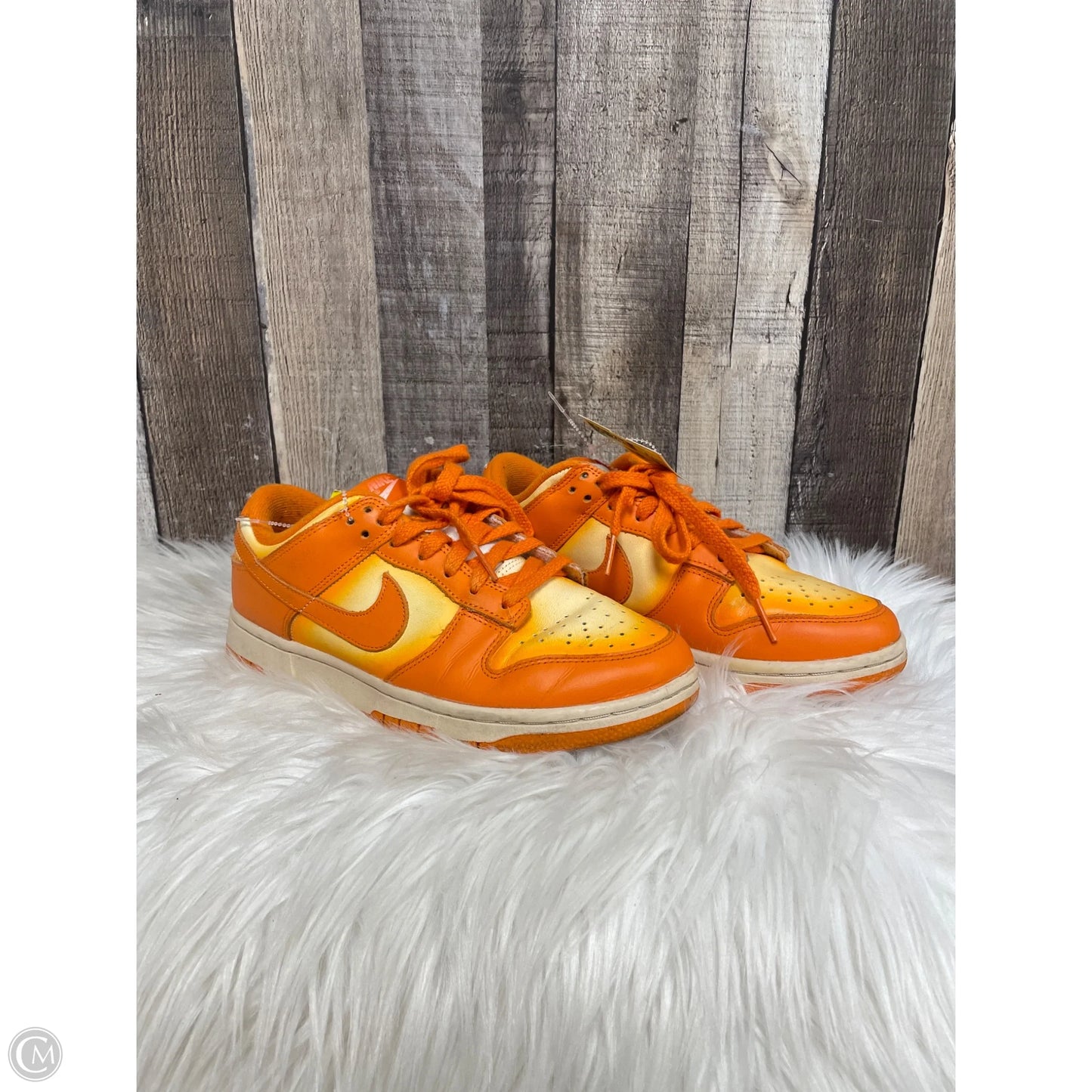 Shoes Athletic By Nike In Orange, Size: 7.5
