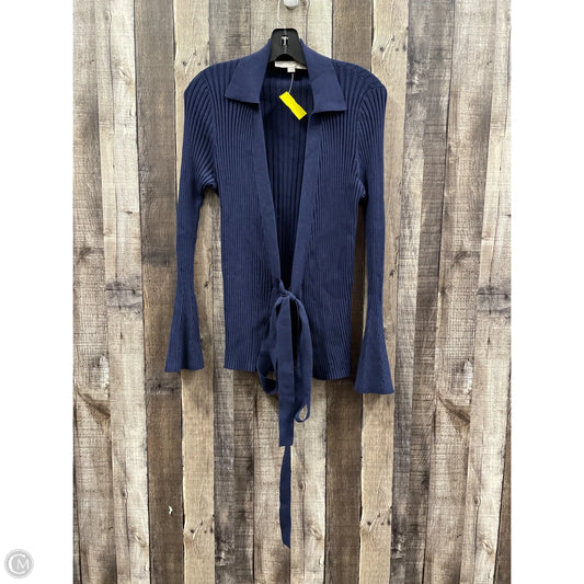 Top Long Sleeve By Loft In Navy, Size: L