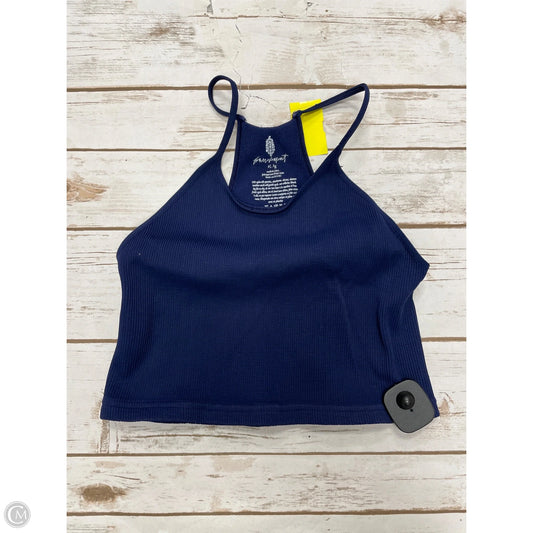 Athletic Tank Top By Free People In Navy, Size: Xl