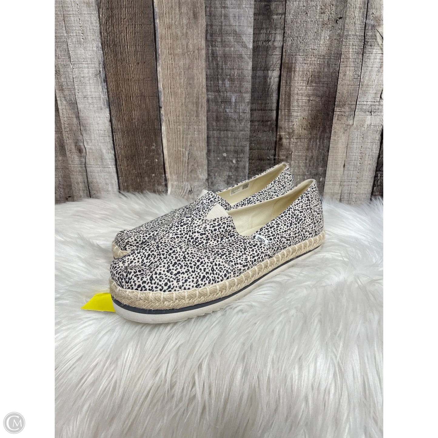 Shoes Flats By Toms In Animal Print, Size: 10