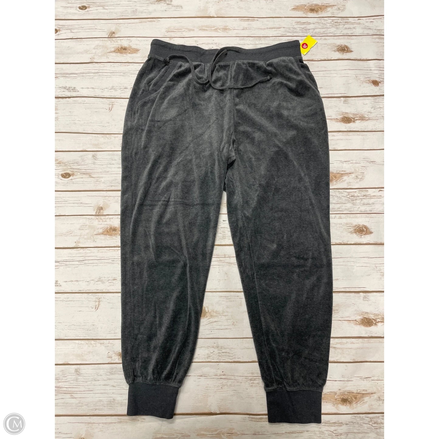 Athletic Pants 2pc By Fashion Nova In Grey, Size: 2x