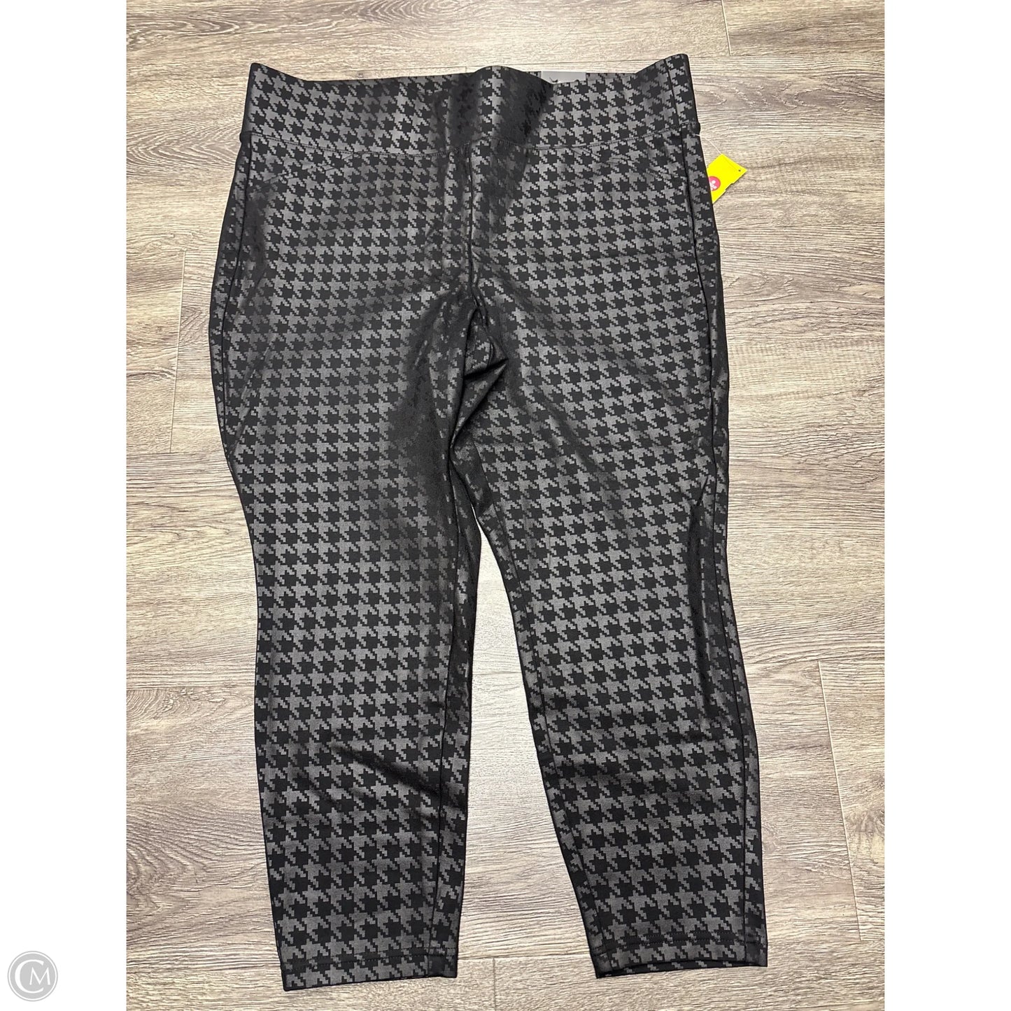 Pants Leggings By Torrid In Black & Grey, Size: 2x