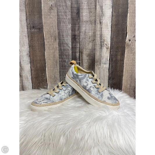 Shoes Flats By Spenco In Tie Dye Print, Size: 9