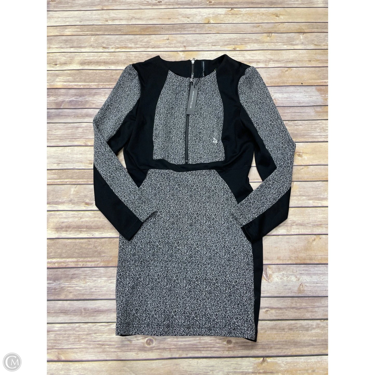 Dress Casual Short By Walter Baker In Black & White, Size: L