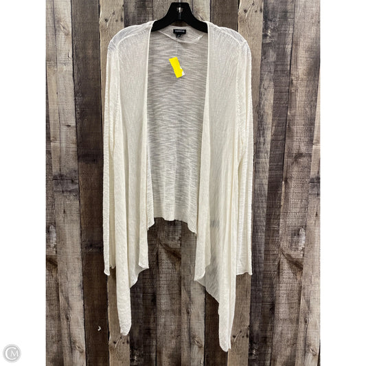 Cardigan By Torrid In Ivory, Size: 2x