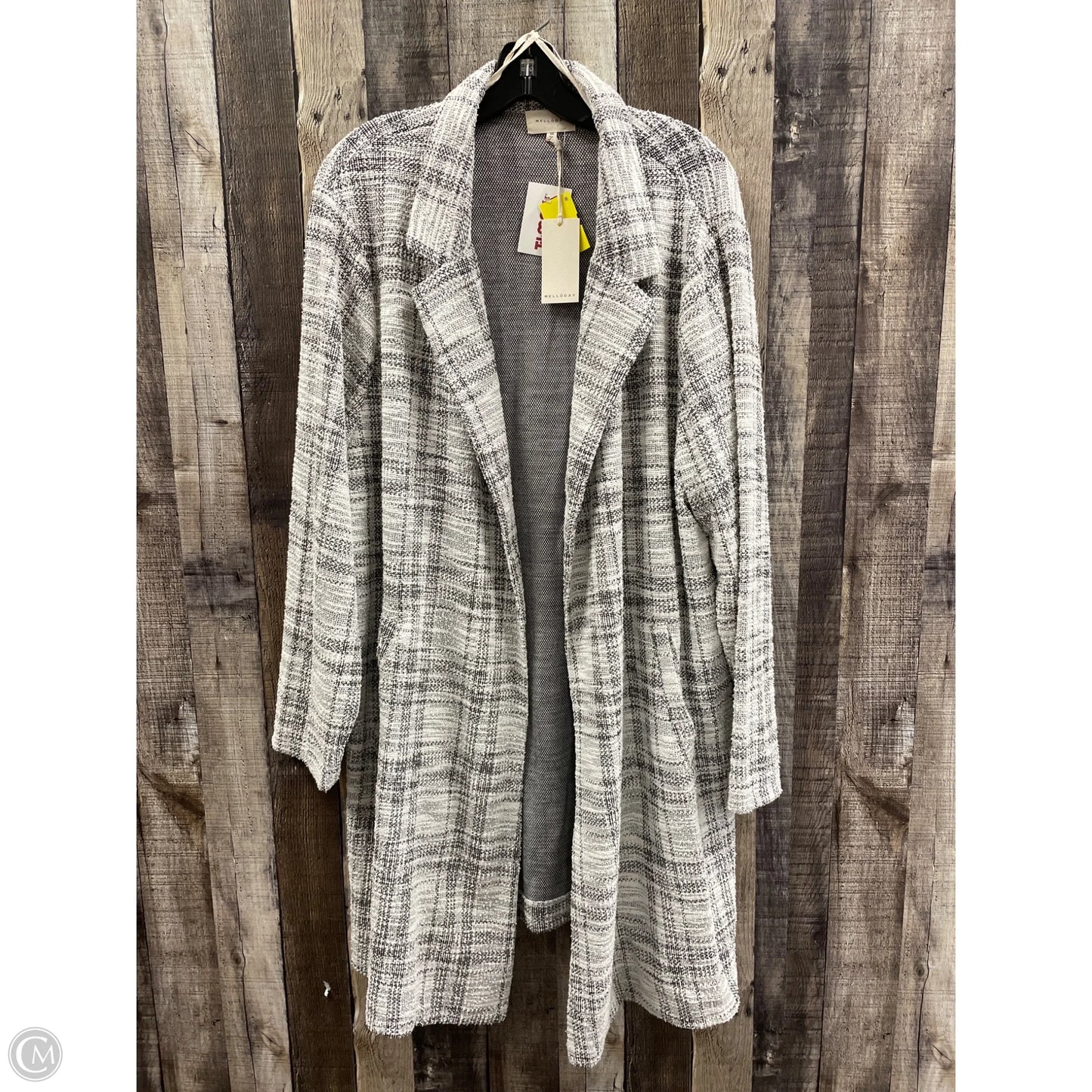 Jacket Other By Melloday In Black & White, Size: 3x