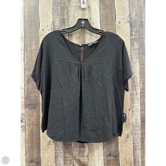 Top Short Sleeve By Madewell In Black, Size: S
