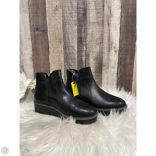 Boots Ankle Heels By Classic Collection In Black, Size: 8.5