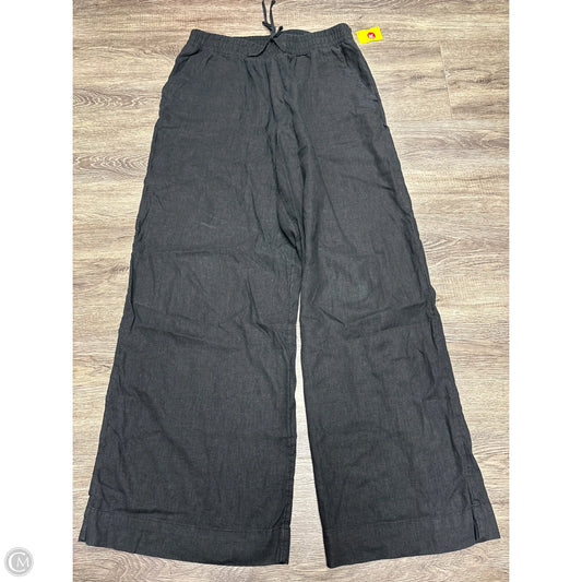 Pants Linen By A New Day In Black, Size: M
