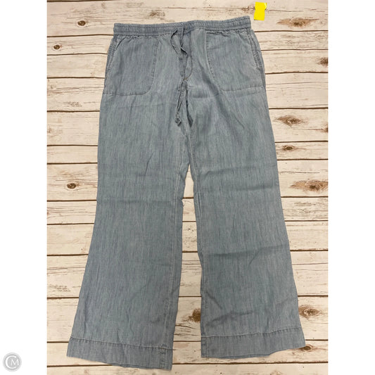 Pants Linen By Level 99 In Blue, Size: L