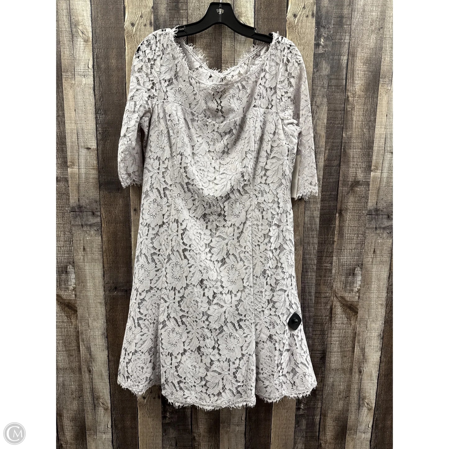 Dress Casual Midi By Eliza J In Purple, Size: 14