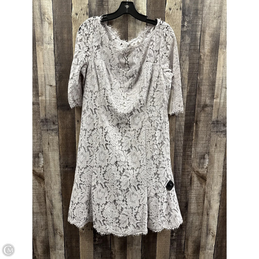 Dress Casual Midi By Eliza J In Purple, Size: 14