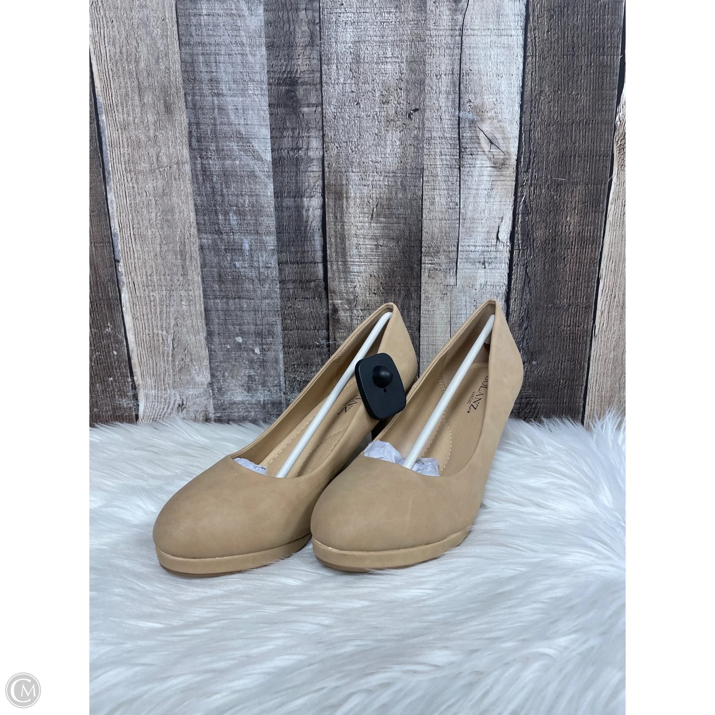 Shoes Heels Stiletto By Solanz In Tan, Size: 8