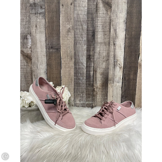 Shoes Designer By Ugg In Pink, Size: 10
