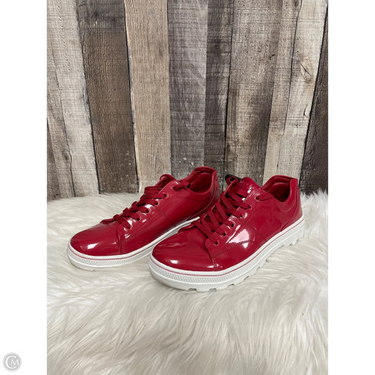 Shoes Flats By Skechers In Red, Size: 10