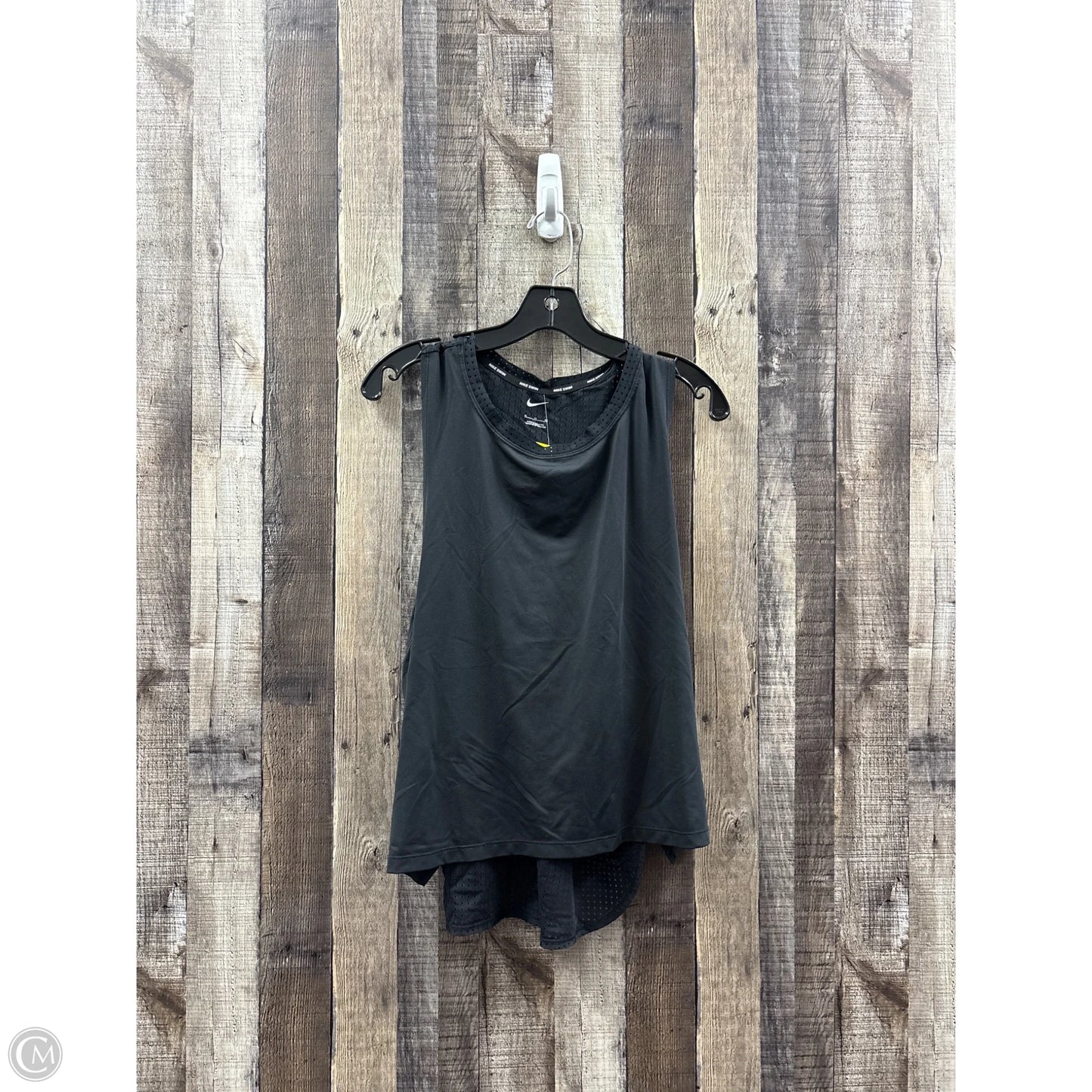 Athletic Tank Top By Nike In Black, Size: Xl