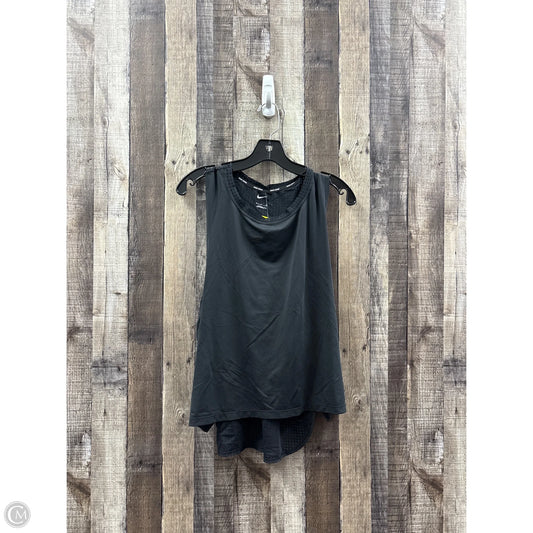 Athletic Tank Top By Nike In Black, Size: Xl