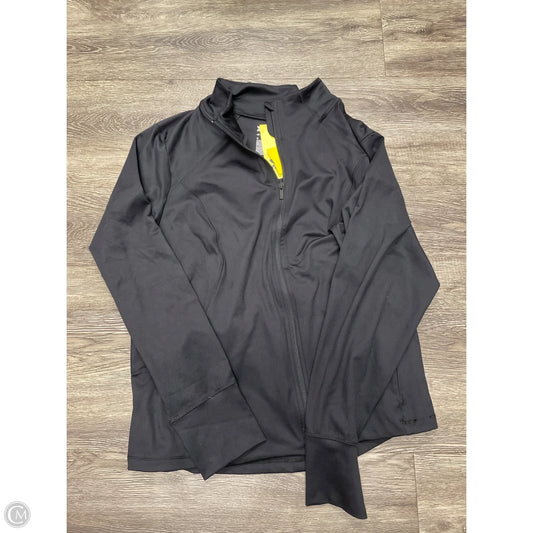 Athletic Jacket By All In Motion In Black, Size: 1x