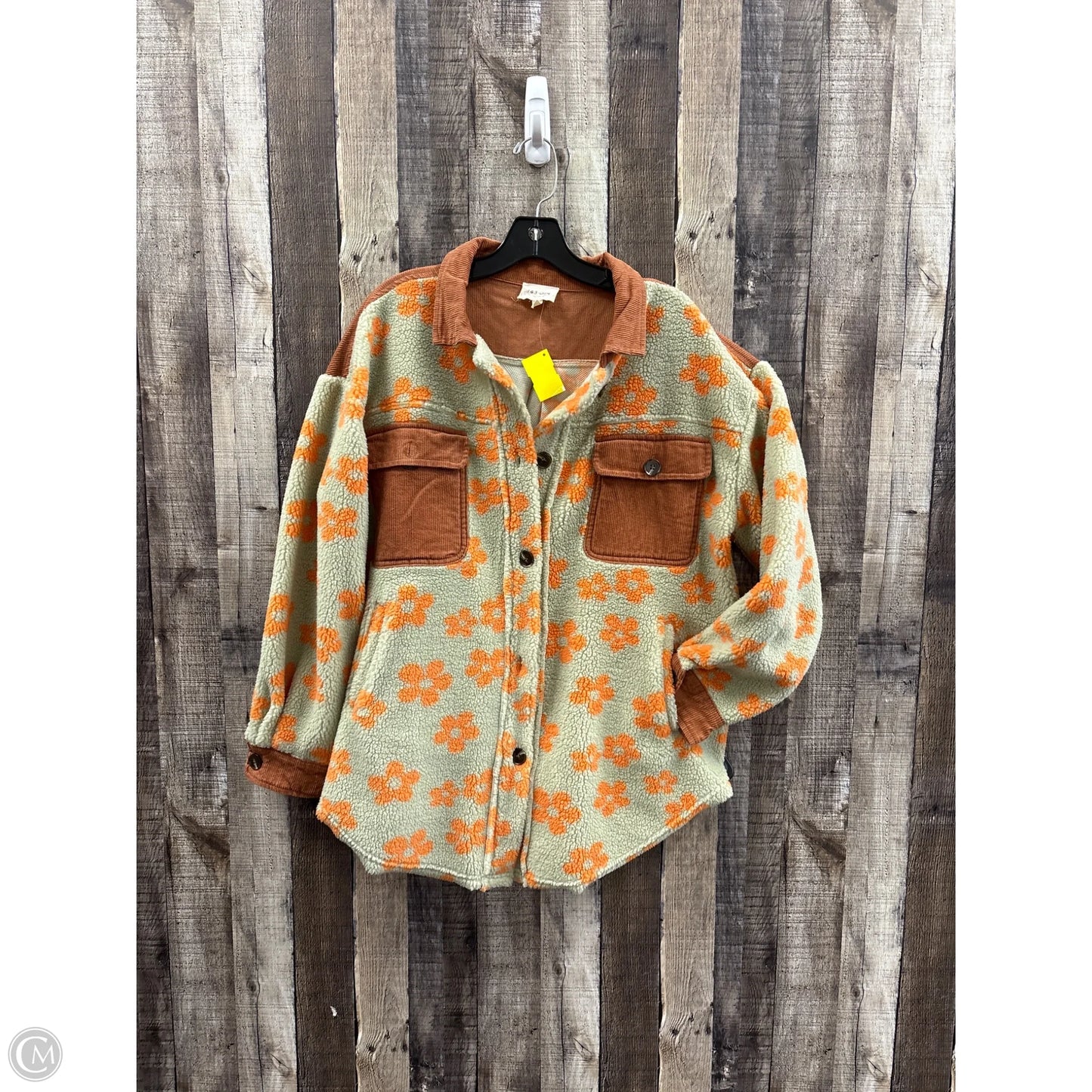Jacket Shirt By 143 Story In Multi-colored, Size: S