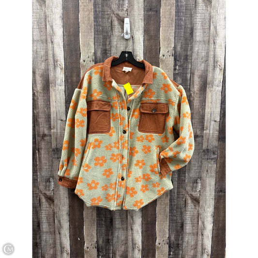 Jacket Shirt By 143 Story In Multi-colored, Size: S