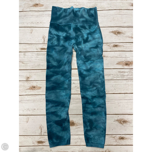 Athletic Leggings By Free People In Teal, Size: M