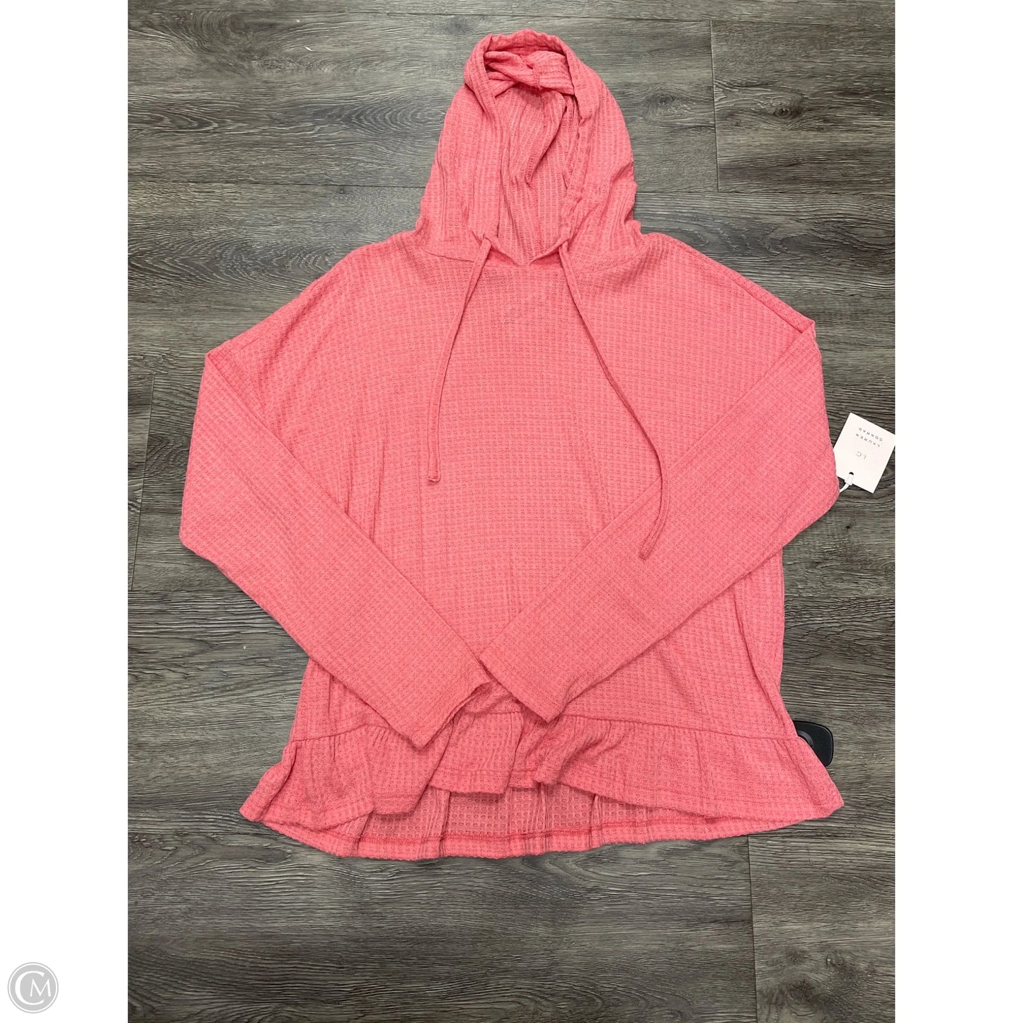 Top Long Sleeve By Lc Lauren Conrad In Peach, Size: L