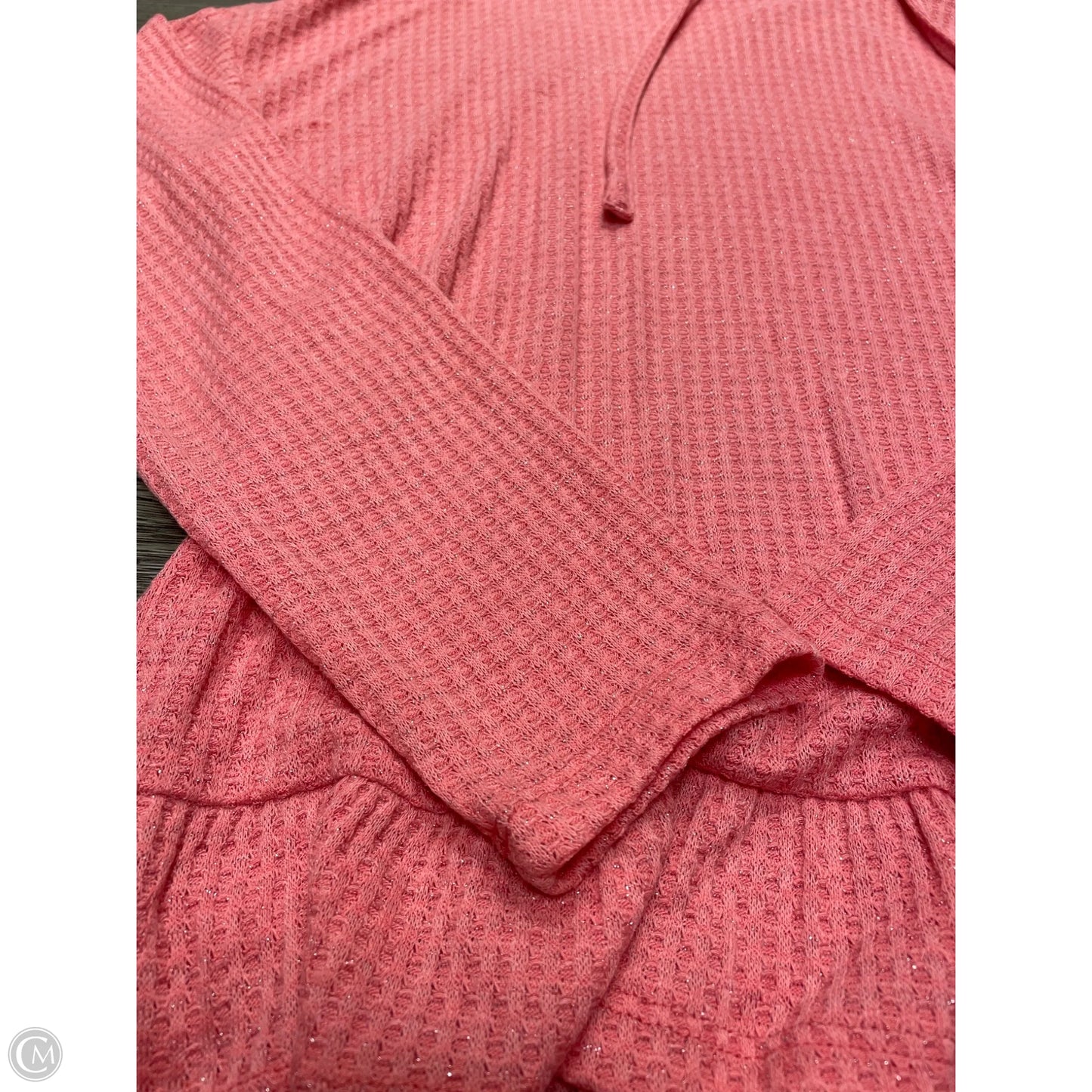 Top Long Sleeve By Lc Lauren Conrad In Peach, Size: L