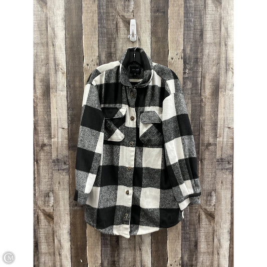 Jacket Other By Love Tree In Black & White, Size: S