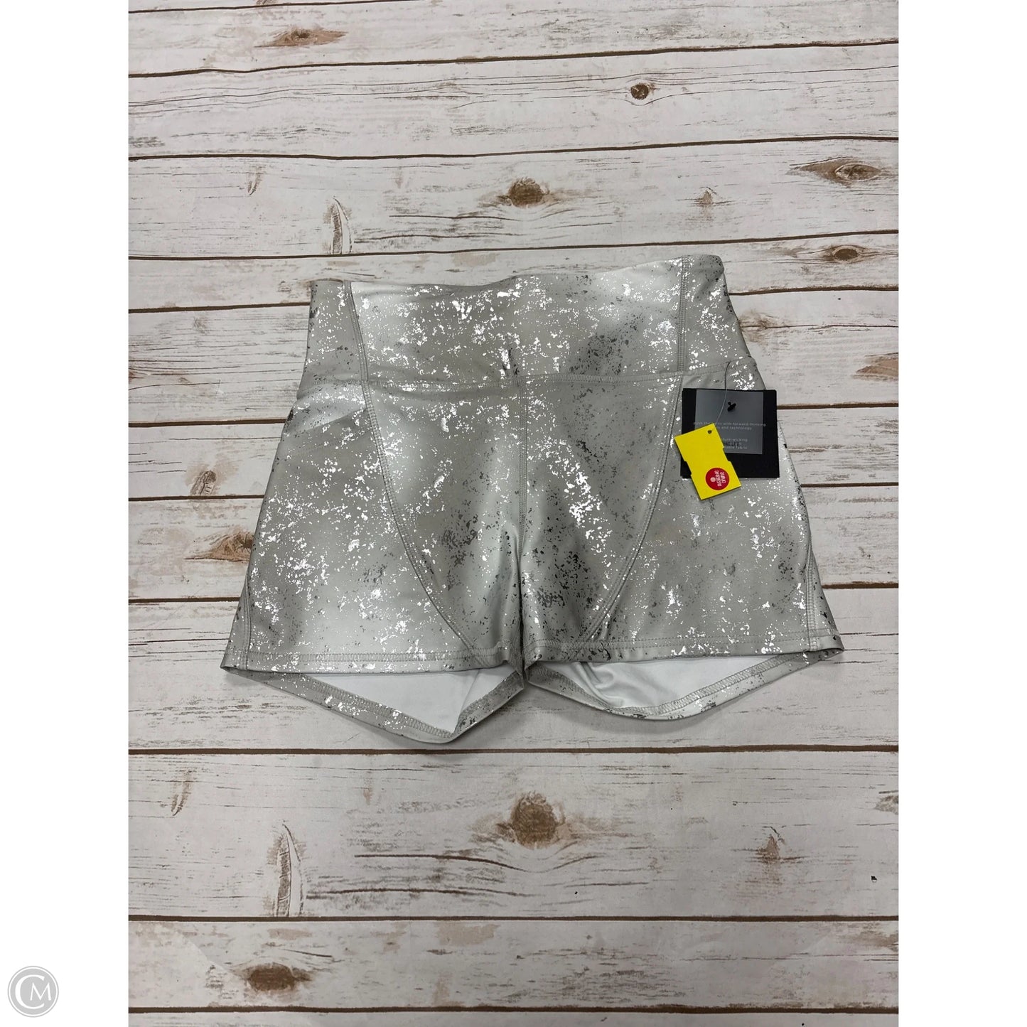 Athletic Shorts By Marika In Silver, Size: L