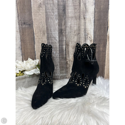 Boots Ankle Heels By Cme In Black, Size: 9.5